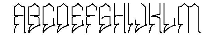 Mexi Font UPPERCASE