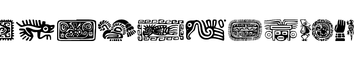 MexicanMotif Font LOWERCASE