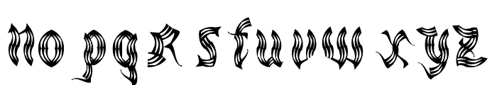 medievalparty-Regular Font LOWERCASE