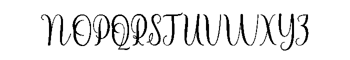 medilla Font UPPERCASE