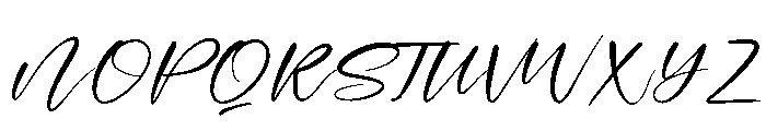melati Font UPPERCASE