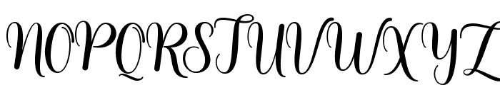 mellisahella Font UPPERCASE