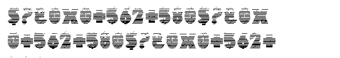 Mekon Gradient Font OTHER CHARS