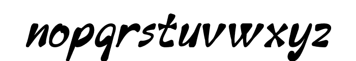 MelodramaItalic Font LOWERCASE