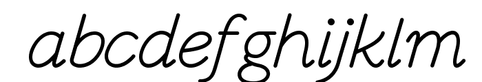 Menagia Font LOWERCASE