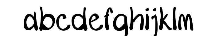 Merilee-CondensedBold Font LOWERCASE