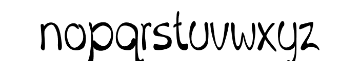 Merilee-CondensedRegular Font LOWERCASE