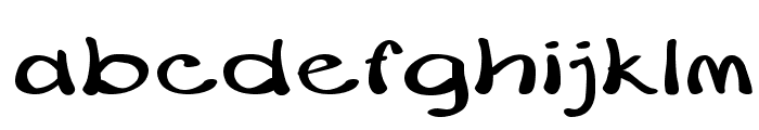 Merilee-ExpandedBold Font LOWERCASE