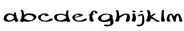 Merilee-ExtraexpandedBold Font LOWERCASE
