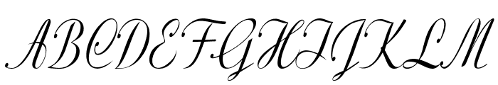Merino-CondensedItalic Font UPPERCASE