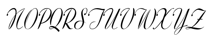 Merino-CondensedItalic Font UPPERCASE