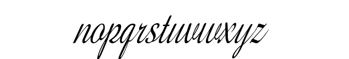 Merino-CondensedItalic Font LOWERCASE