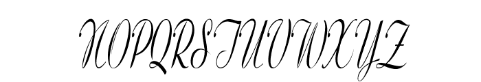 Merino-ExtracondensedItalic Font UPPERCASE