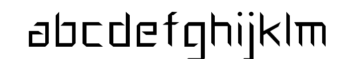 Metrica Font LOWERCASE