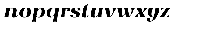 Meeko FY Italic Font LOWERCASE
