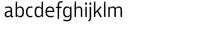 Mellnik Text ExtraLight Font LOWERCASE