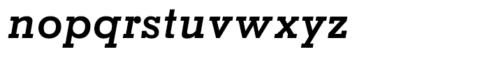 Memphis Bold Italic Font LOWERCASE