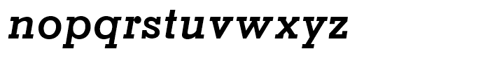 Memphis Cyrillic Bold Italic Font LOWERCASE
