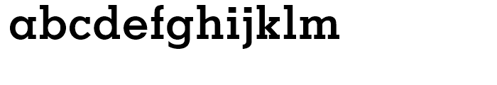 Memphis Cyrillic Bold Font LOWERCASE