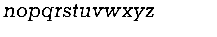 Memphis Cyrillic Medium Italic Font LOWERCASE