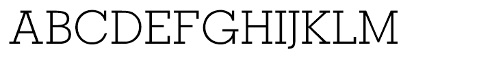 Memphis Light Font UPPERCASE
