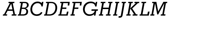 Memphis Medium Italic Font UPPERCASE