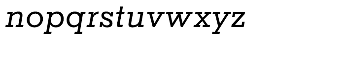 Memphis Medium Italic Font LOWERCASE