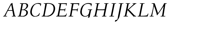 Menhart Italic Font UPPERCASE