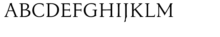 Menhart Regular Font UPPERCASE