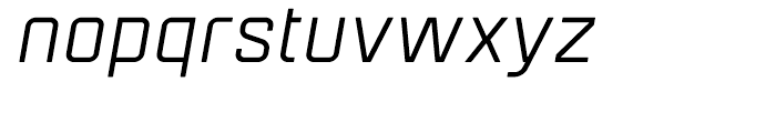 Mensura Italic Font LOWERCASE