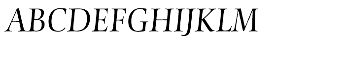 Mentor Light Italic Font UPPERCASE