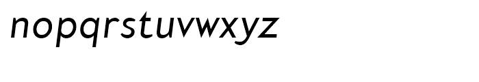 Mercury Regular Italic Font LOWERCASE