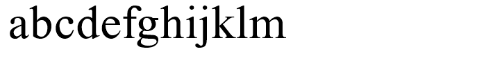 Mesila Regular Font LOWERCASE