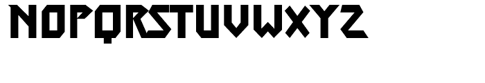 Metal Lord Regular Font LOWERCASE