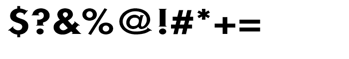 Metra Serif Medium Font OTHER CHARS