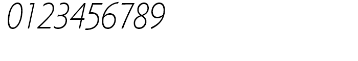 Metro Nova Condensed Light Italic Font OTHER CHARS