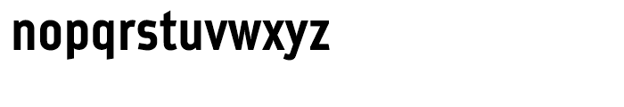 Metroflex Narrow 241 Bold Font LOWERCASE