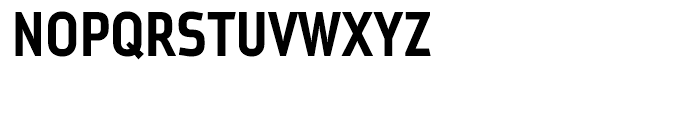 Metroflex Narrow 242 Bold OSF Font UPPERCASE