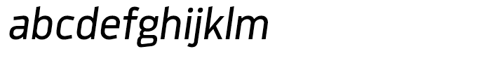 Metroflex Uni 324 Oblique OSF Font LOWERCASE