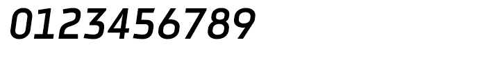 Metroflex Uni 333 Medium Oblique Font OTHER CHARS