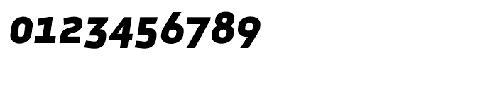 Metroflex Uni 354 Heavy Oblique OSF Font OTHER CHARS