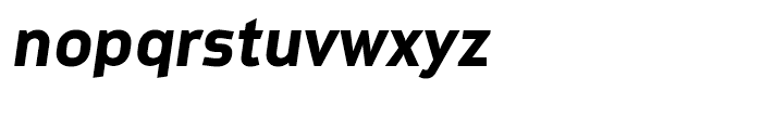 Metroflex Wide 443 Bold Oblique Font LOWERCASE