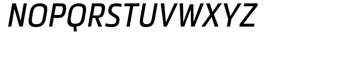 Metronic Condensed Italic Font UPPERCASE