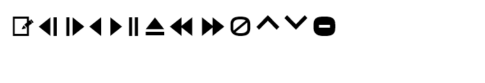 Metronic Icons Font LOWERCASE
