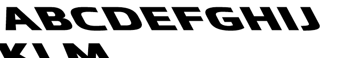 Metronic Wide Reverso Ultra Font LOWERCASE