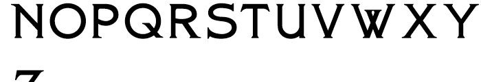 Mexborough Regular Font UPPERCASE