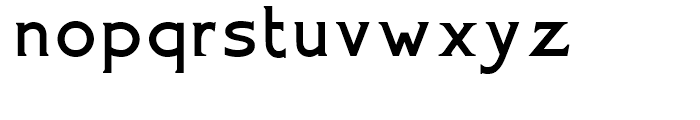 Mexborough Regular Font LOWERCASE