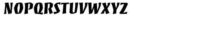 Mezz Black Font UPPERCASE