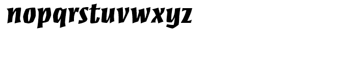 Mezz Black Font LOWERCASE