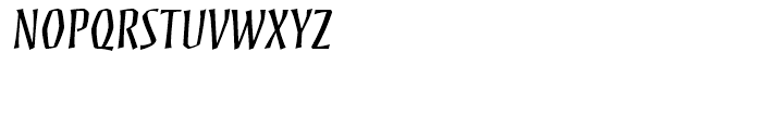 Mezz Regular Font UPPERCASE